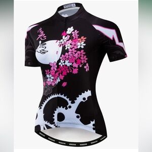 Weimostar Cycling Jersey Short Sleeve Quick-Dry Breathable Biking Shirt size XL